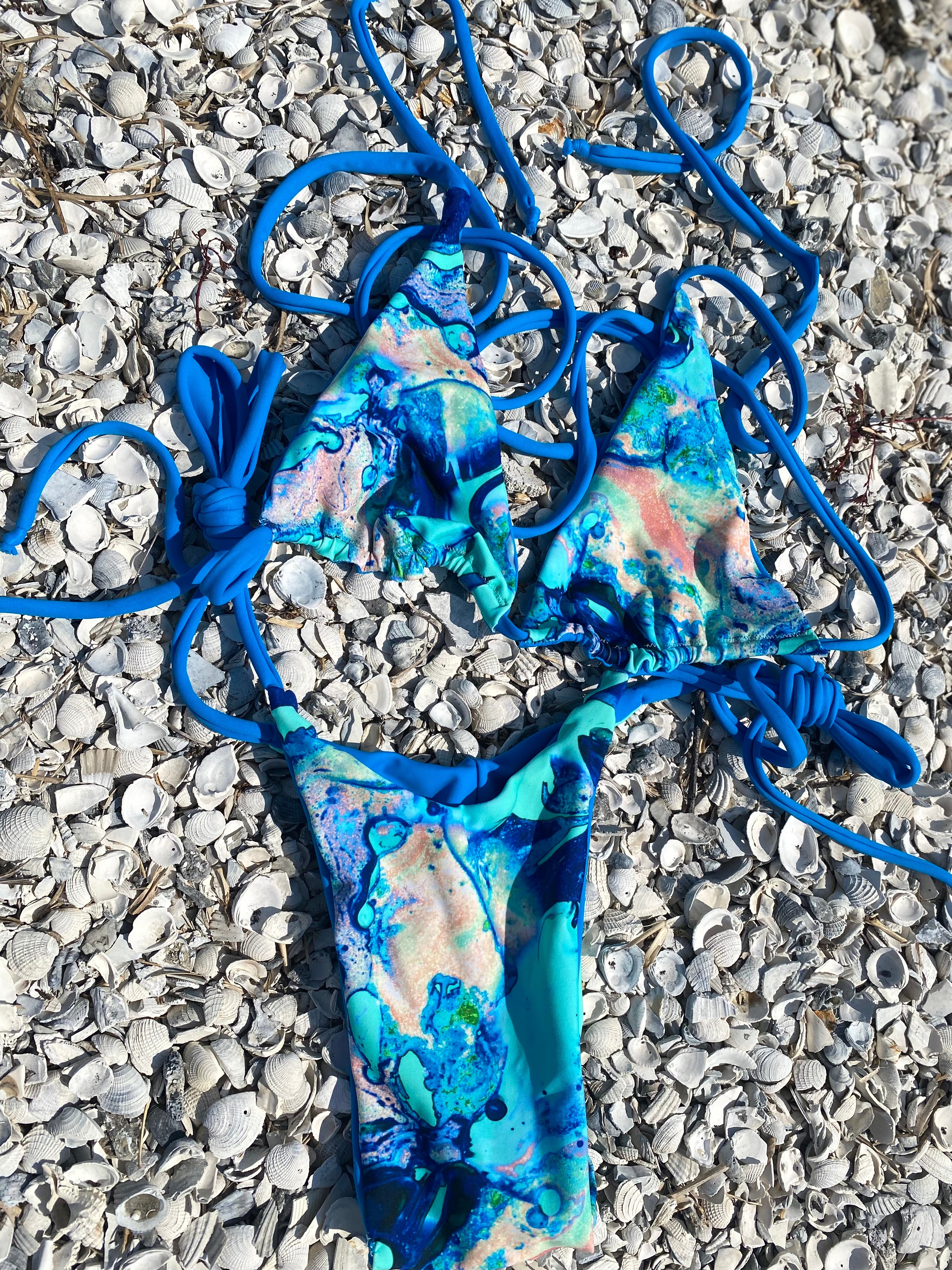 Teeny Weeny Bikini- Lagoon
